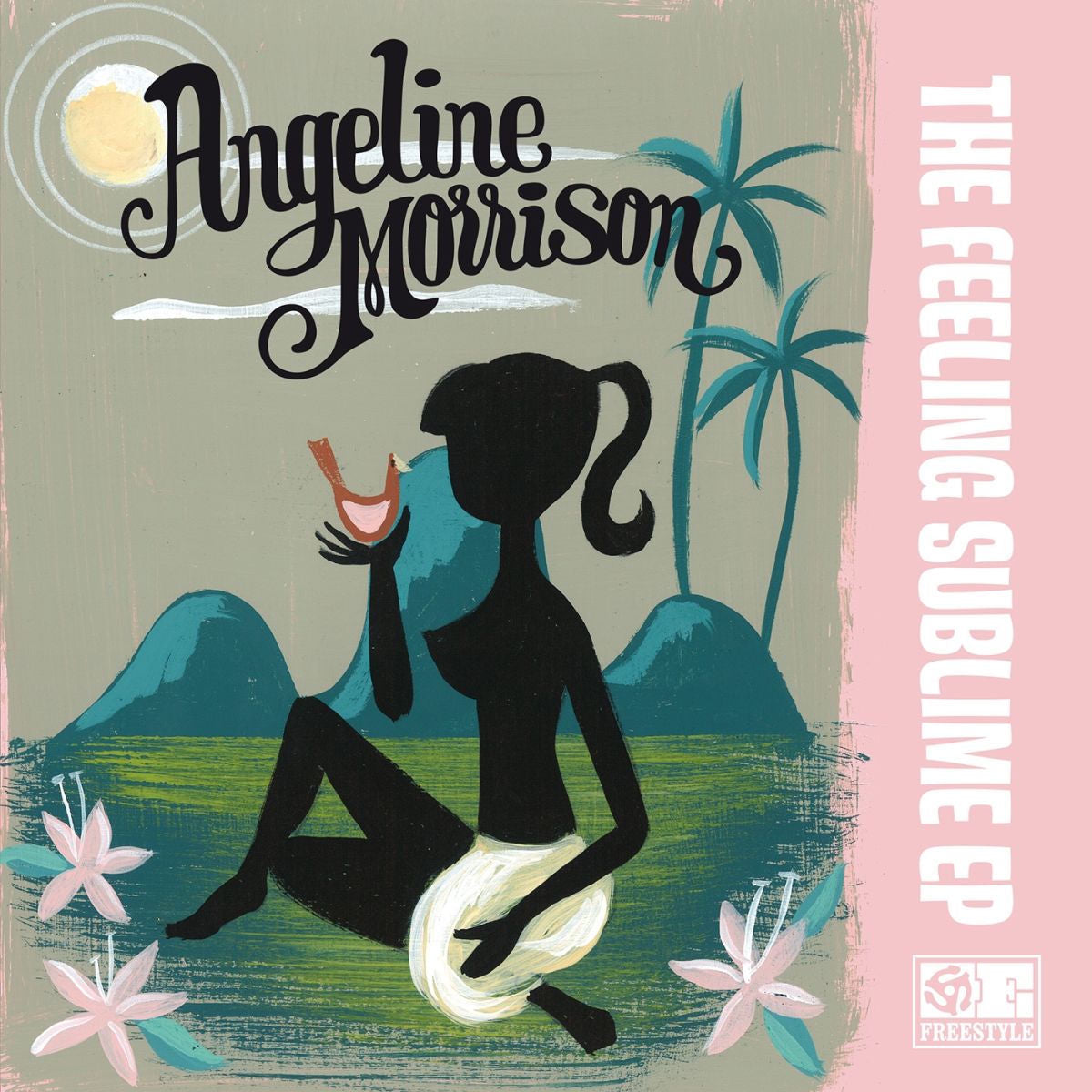 Angeline Morrison – The Feeling Sublime EP vinyl cover