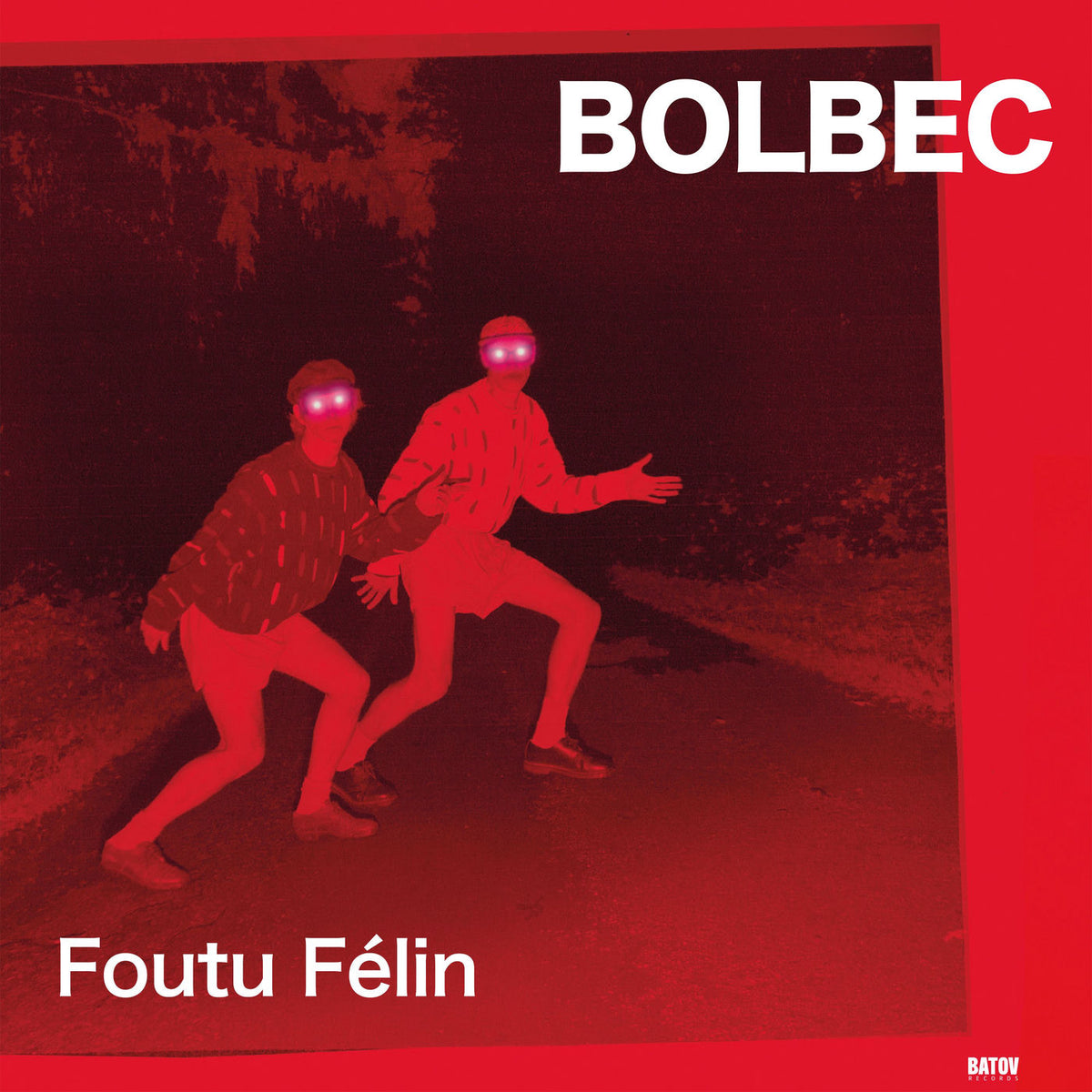 Bolbec – Foutu Félin vinyl record cover