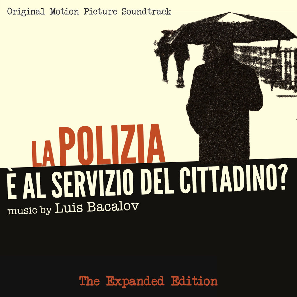 Luis Bacalov – La Polizia E' Al Servizio Del Cittadino? vinyl record cover