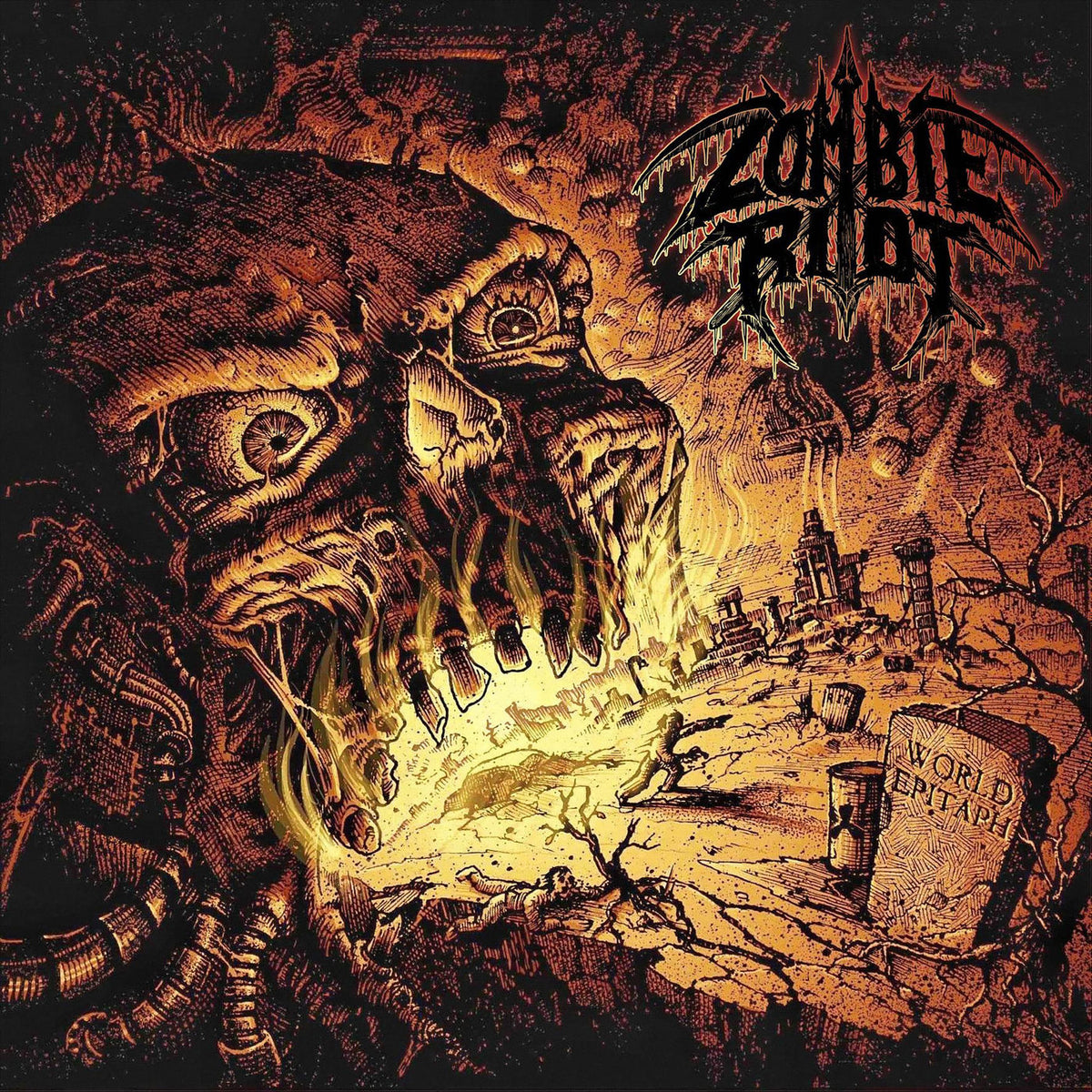 Zombie Riot – World Epitaph vinyl record cover