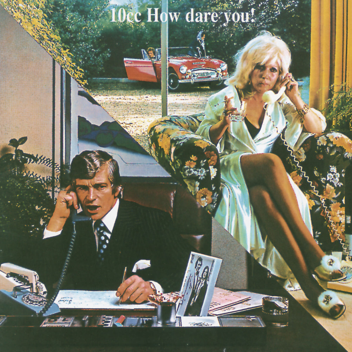 10cc – How Dare You! vinyl record cover