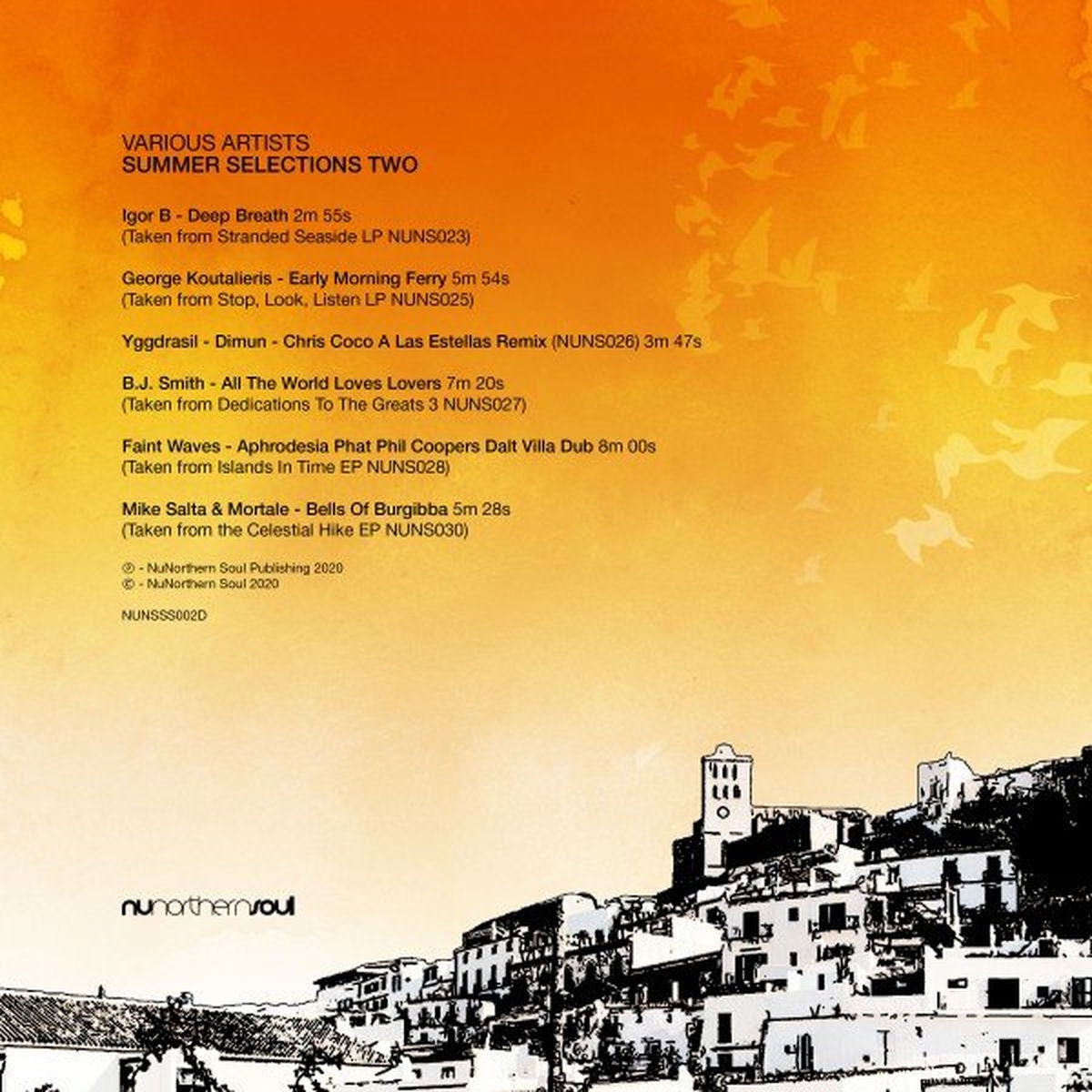 Various Artists – Summer Selections Two vinyl record cover