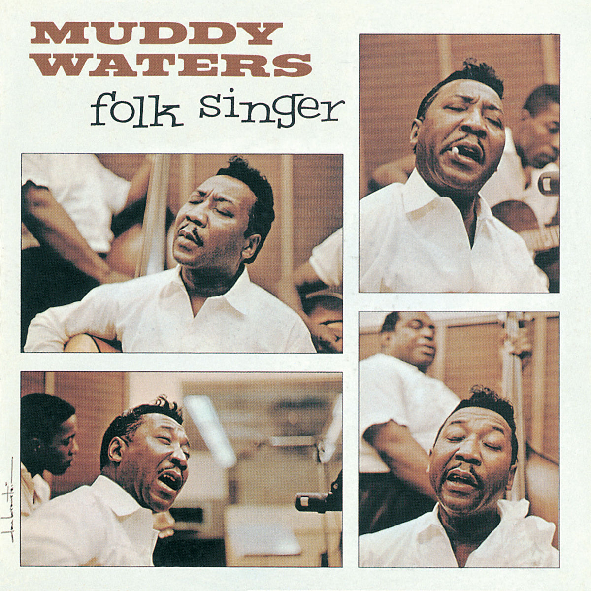 Muddy Waters – Folk Singer vinyl record cover