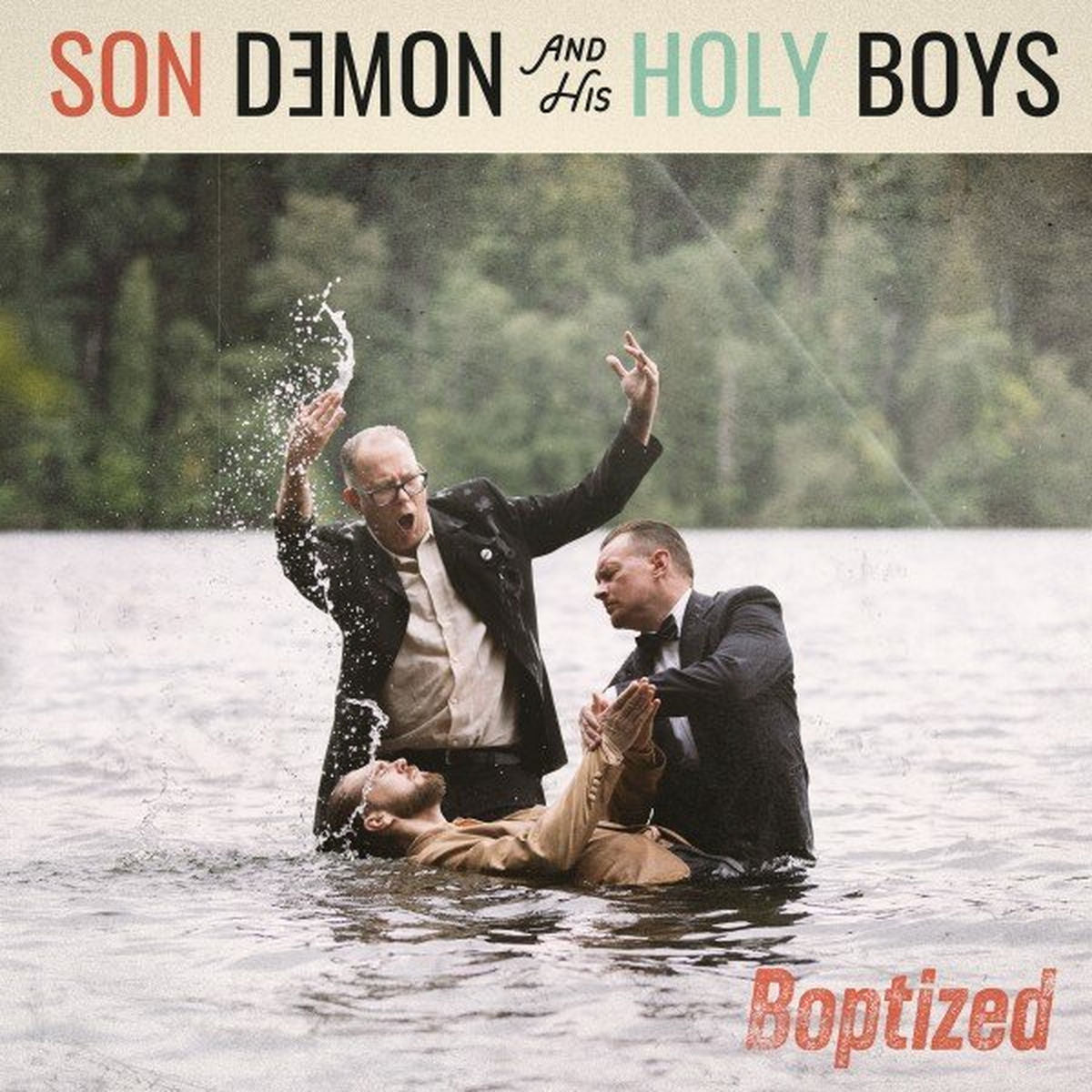 Son Demon & His Holy Boys – Boptized vinyl record cover