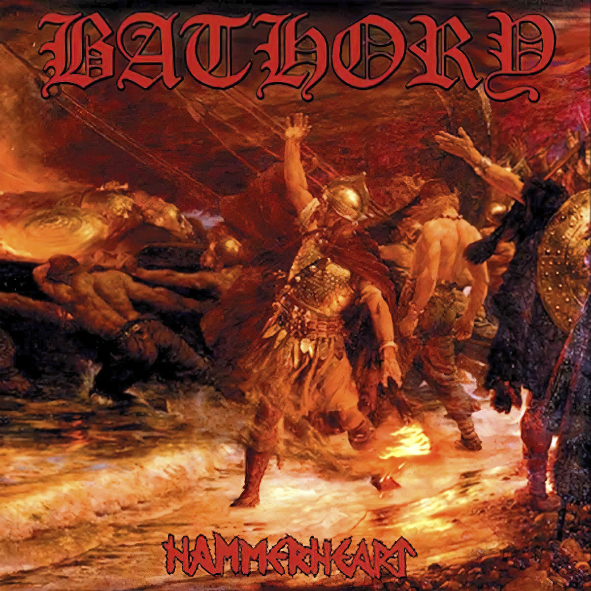 Bathory – Hammerheart vinyl record cover