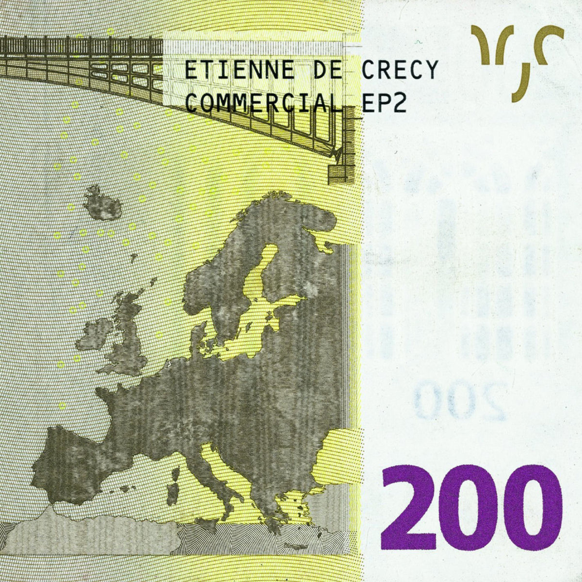 Etienne de Crécy – Commercial EP 2 vinyl cover