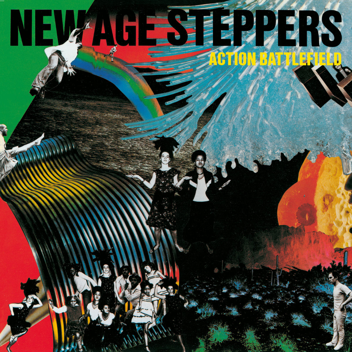 New Age Steppers – Action Battlefield vinyl record cover