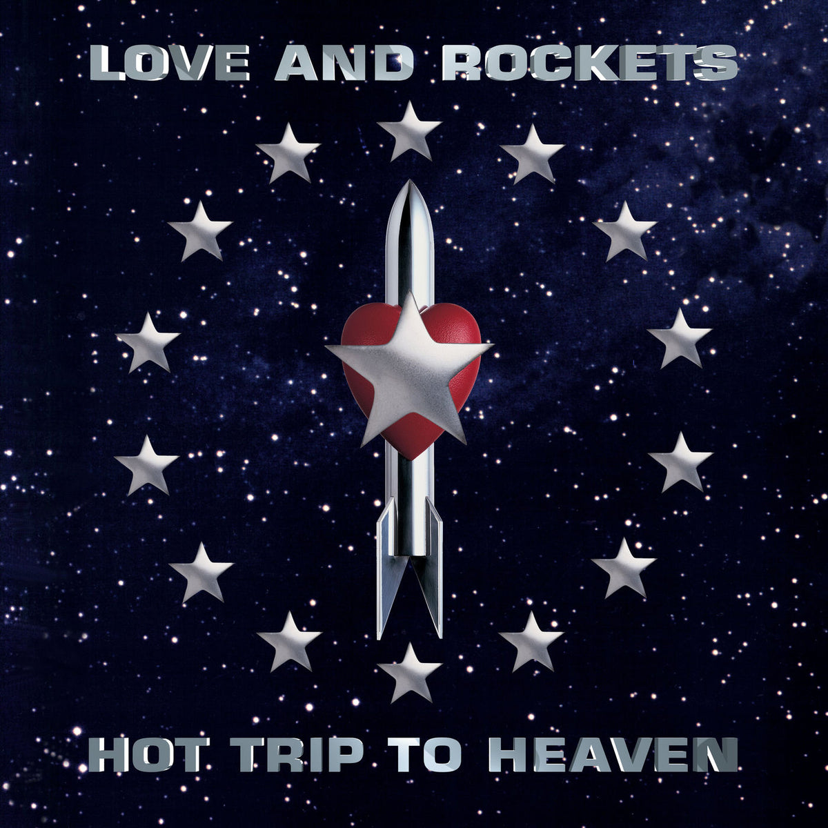 Love and Rockets – Hot Trip to Heaven vinyl record cover