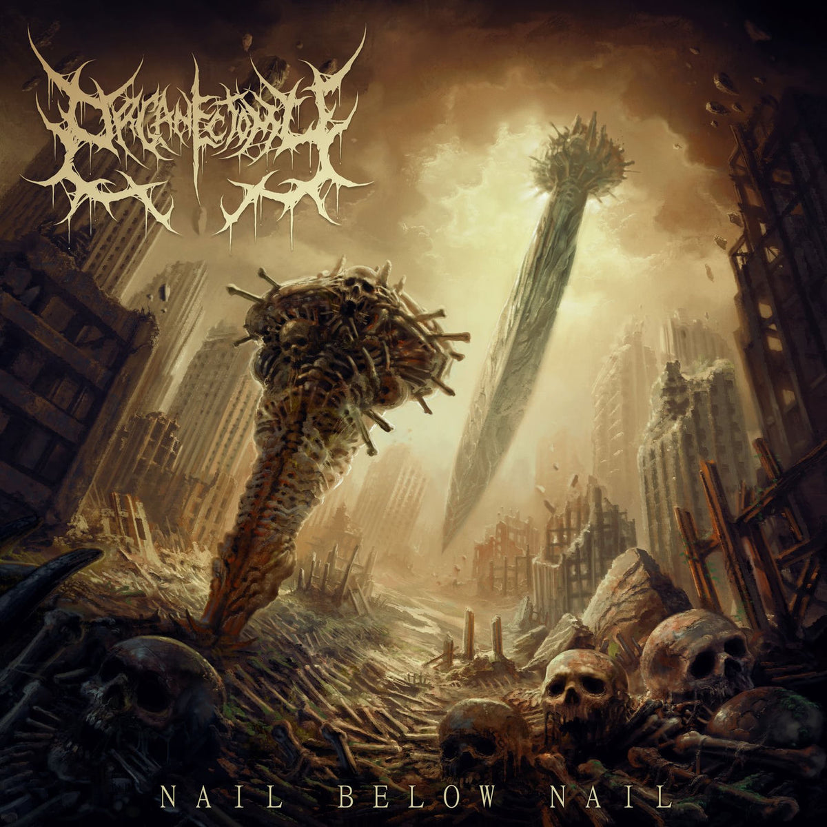 Organectomy – Nail Below Nail vinyl record cover