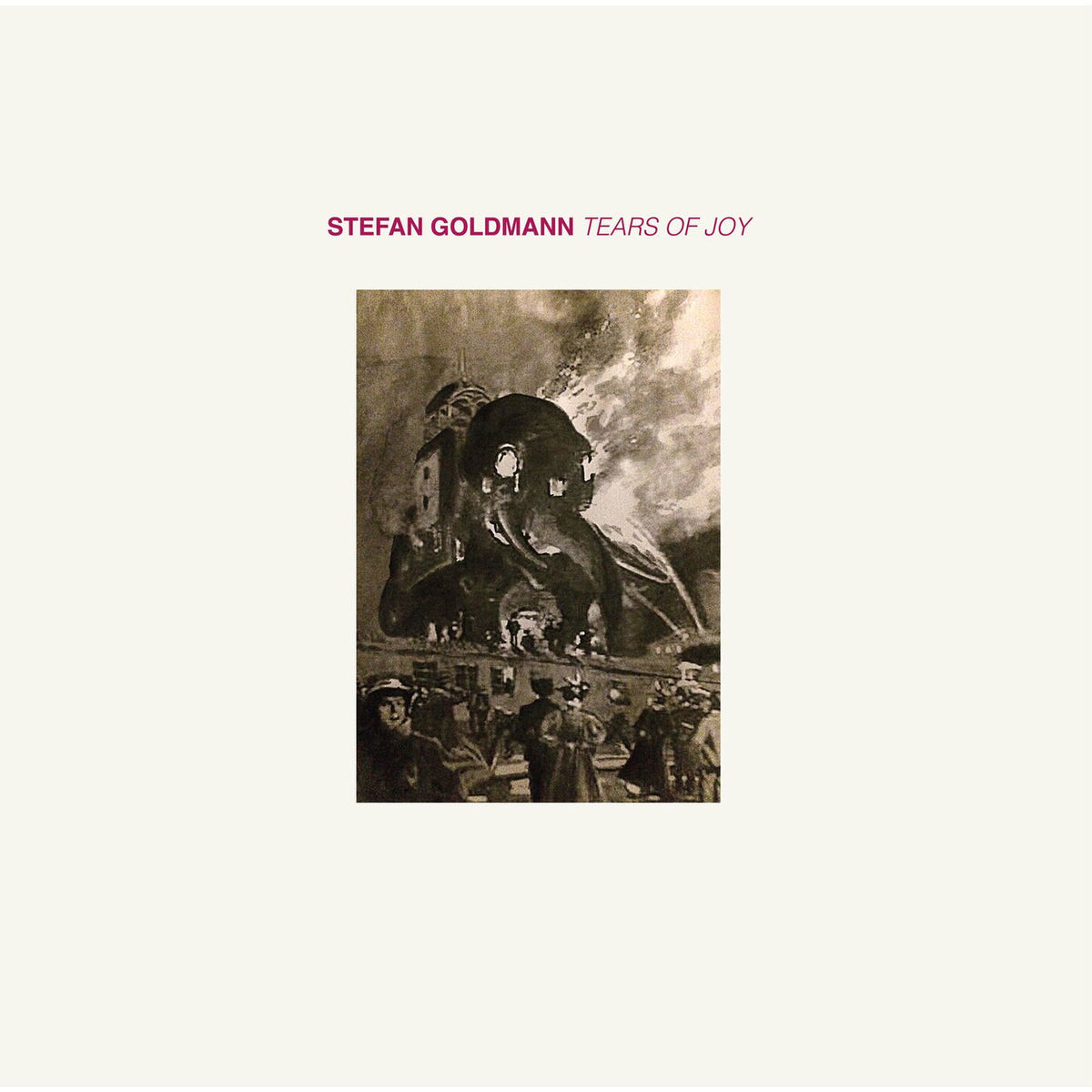 Stefan Goldmann – Tears Of Joy vinyl cover