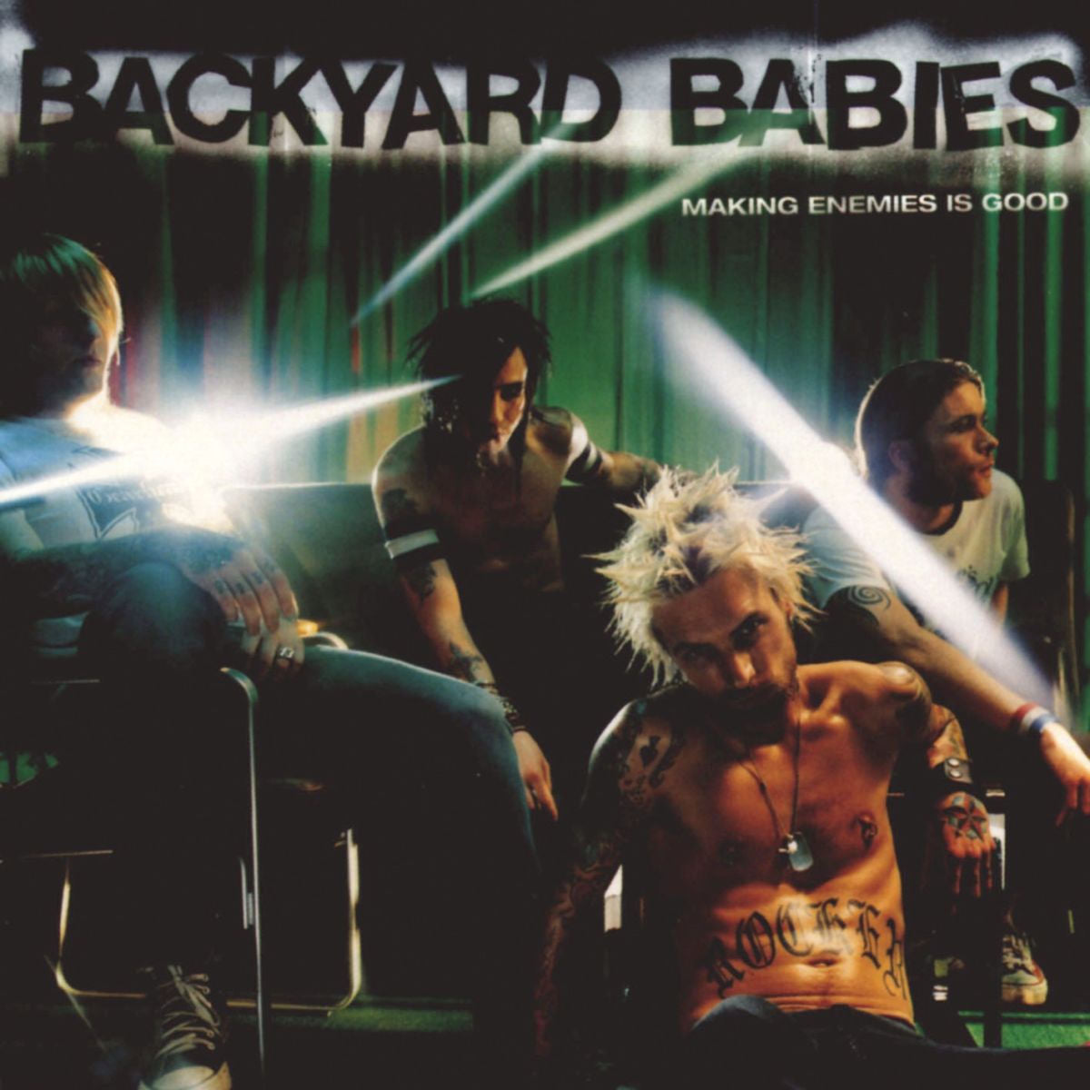 Backyard Babies – Making Enemies Is Good vinyl record cover
