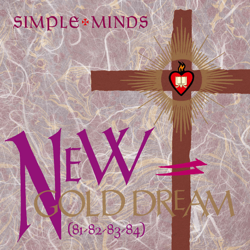 Simple Minds – New Gold Dream (81-82-83-84) vinyl record cover