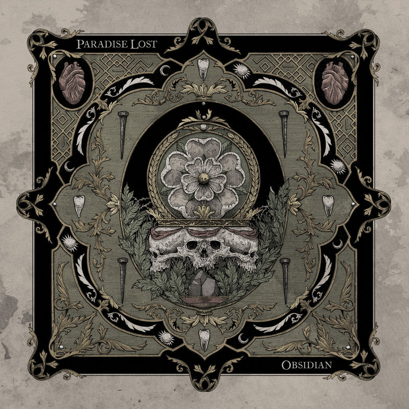 Paradise Lost – Obsidian vinyl record cover