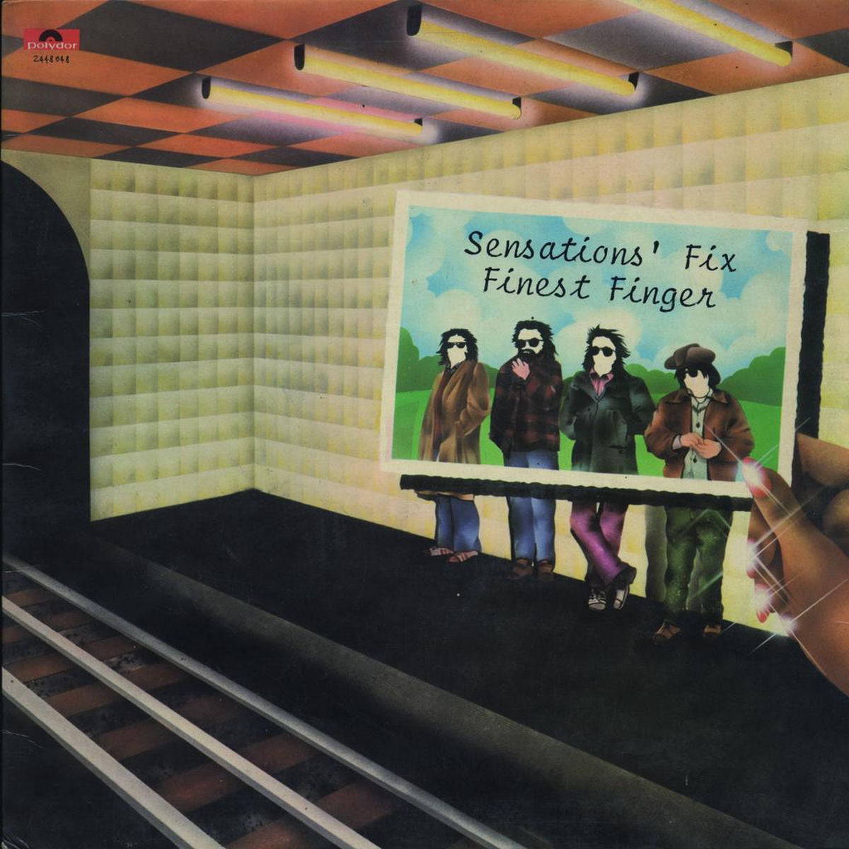 Sensations Fix – Finest Finger vinyl record cover