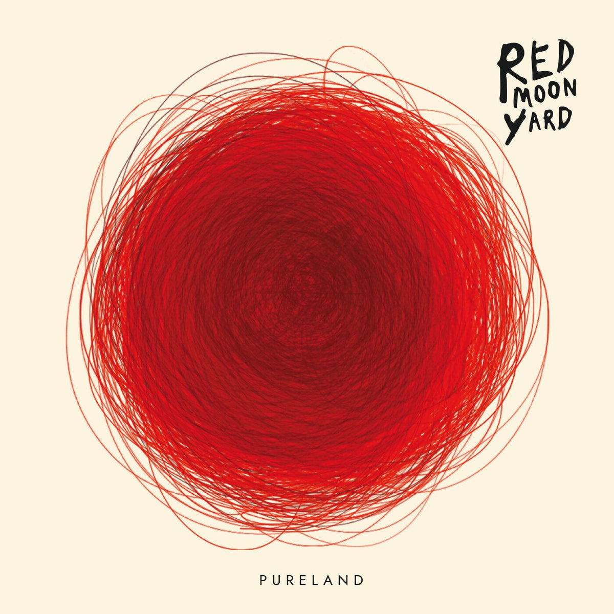 Red Moon Yard – Pureland vinyl record cover