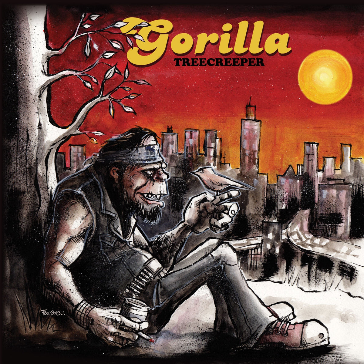 Gorilla – Treecreeper vinyl record cover