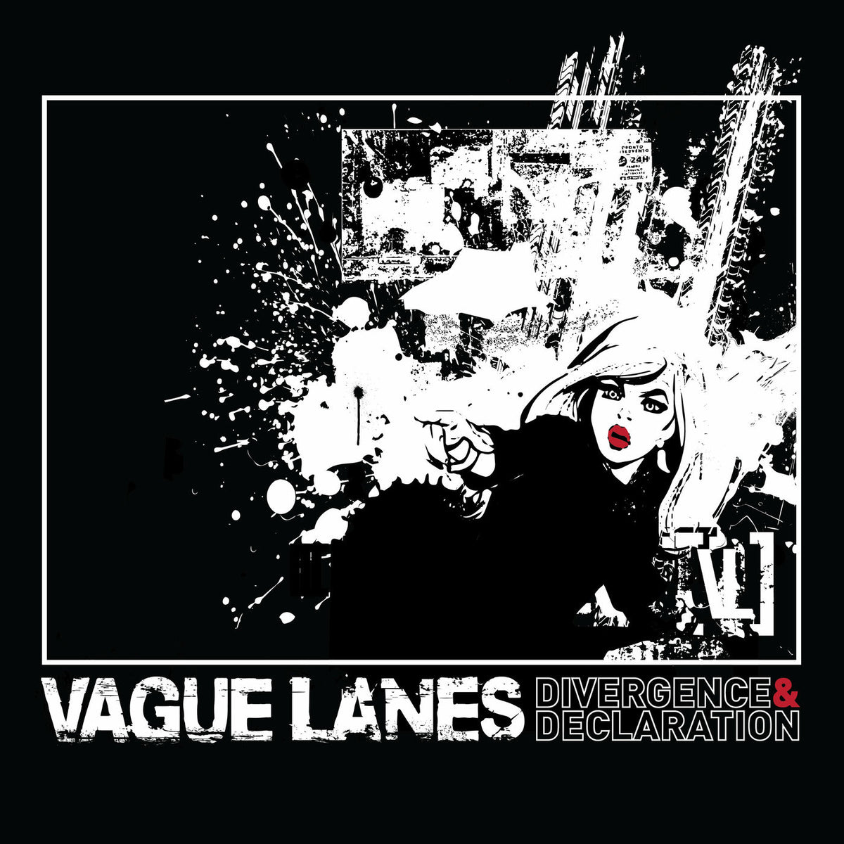 Vague Lanes – Divergence & Decla... vinyl record cover