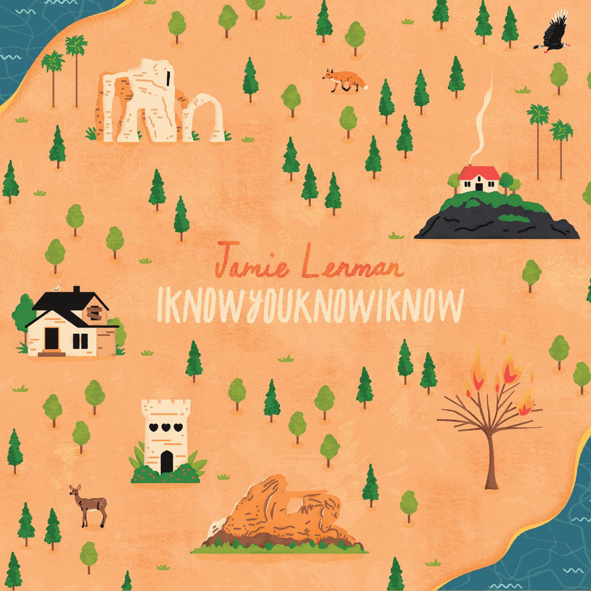 Jamie Lenman – Iknowyouknowiknow vinyl cover