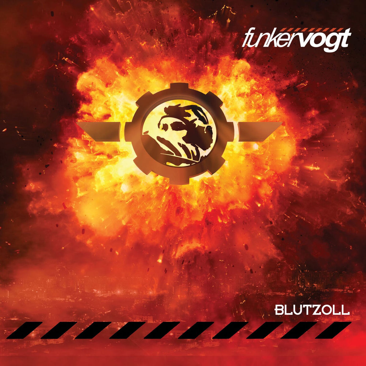 Funker Vogt – Blutzoll vinyl record cover