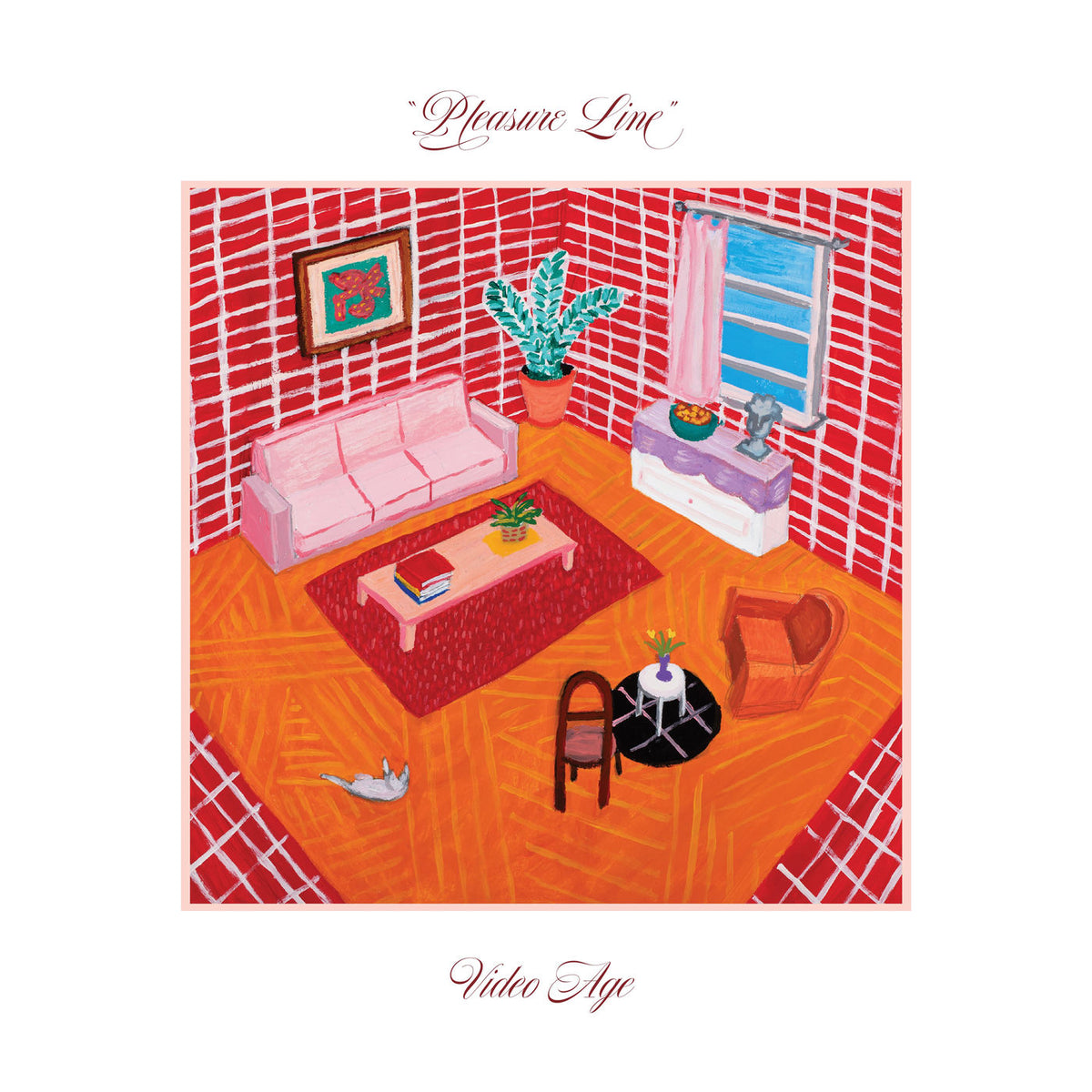 Video Age – Pleasure Line vinyl cover