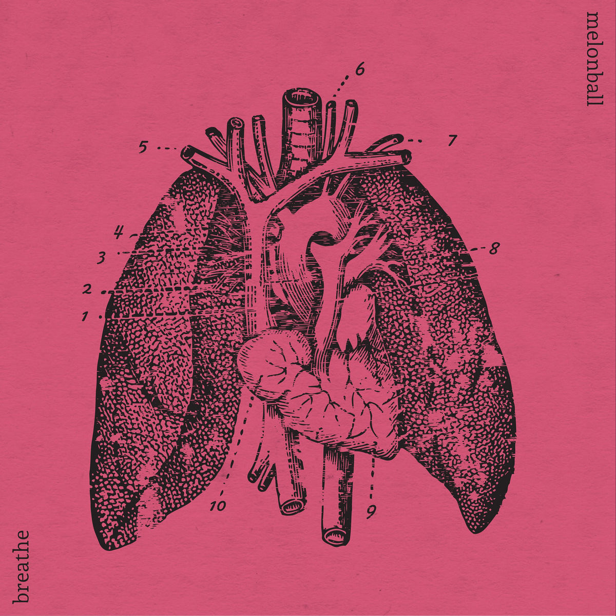 Melonball – Breathe (COLOR VINYL) vinyl record cover