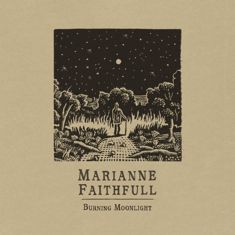 Marianne Faithfull – Burning Moonlight (Rsd 2025) vinyl record cover