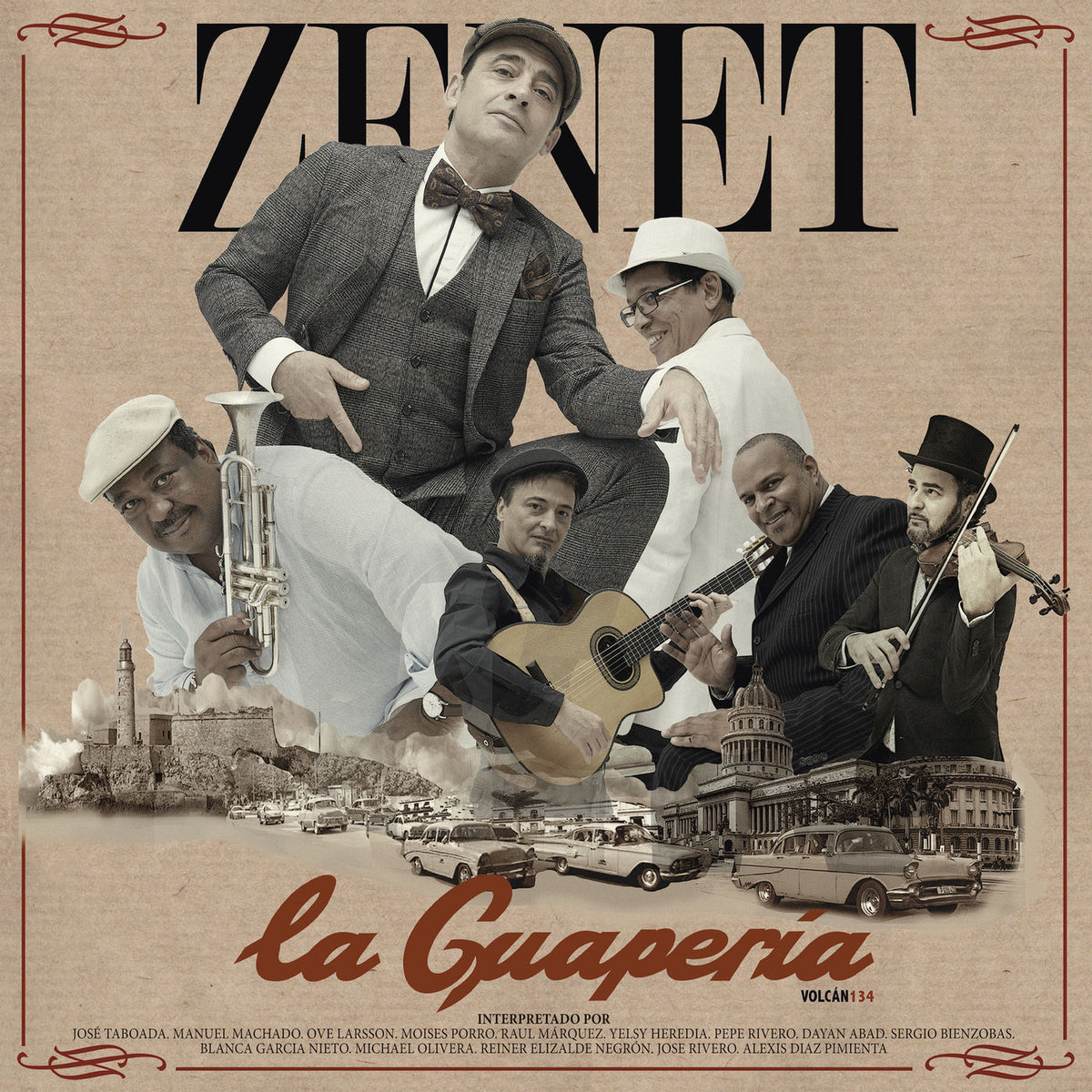 Zenet – La Guaperia vinyl record cover