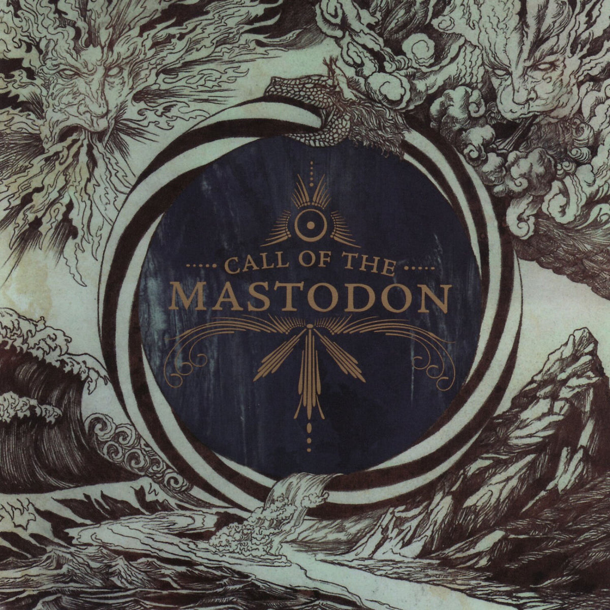 Mastodon – Call of the Mastodon vinyl record cover