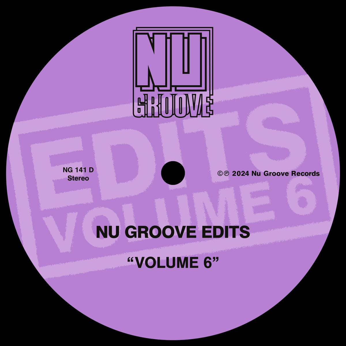 Various Artists – Nu Groove Edits, Vol. 6 vinyl cover