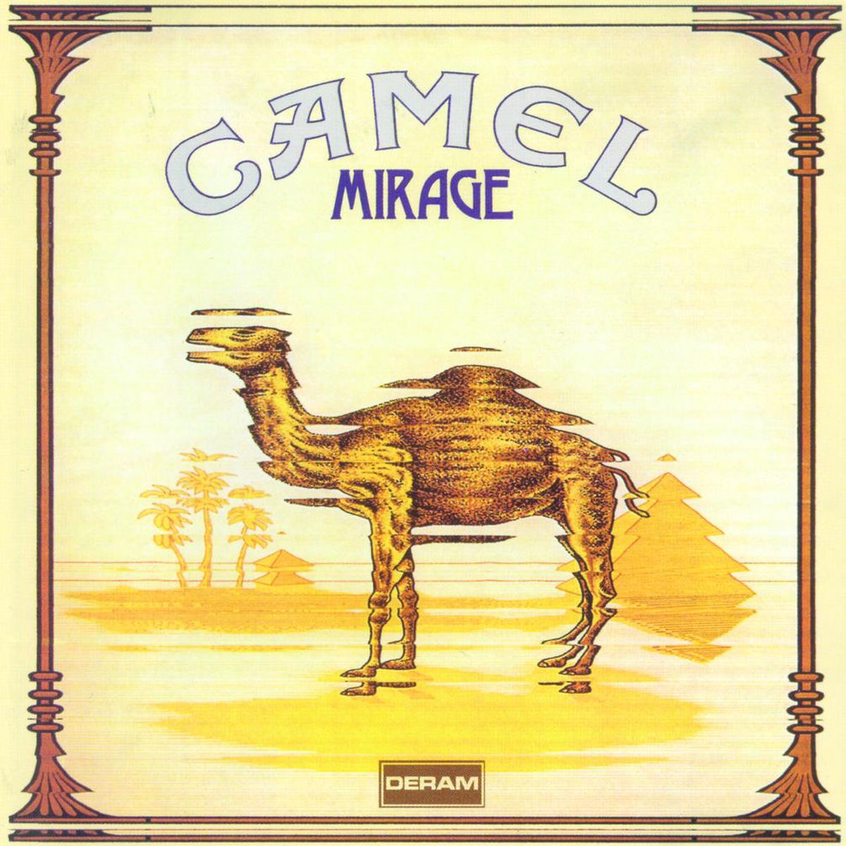 Camel – Mirage vinyl record cover