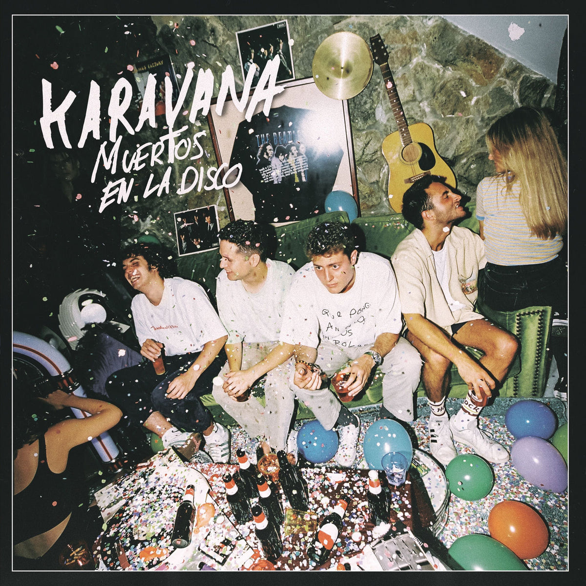 Karavana – Muertos En La Disco vinyl record cover
