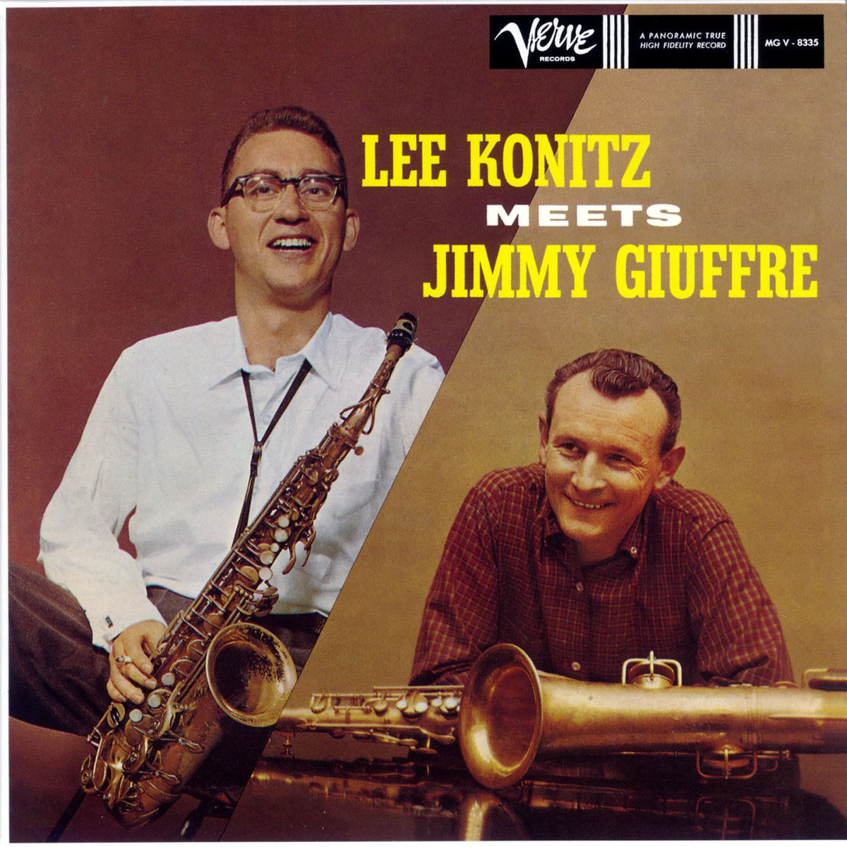Lee Konitz – Lee Konitz Meets Jimmy Giuffre vinyl cover