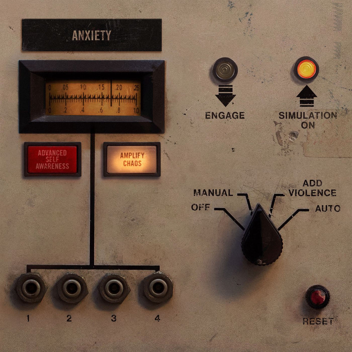 Nine Inch Nails – Add Violence vinyl cover