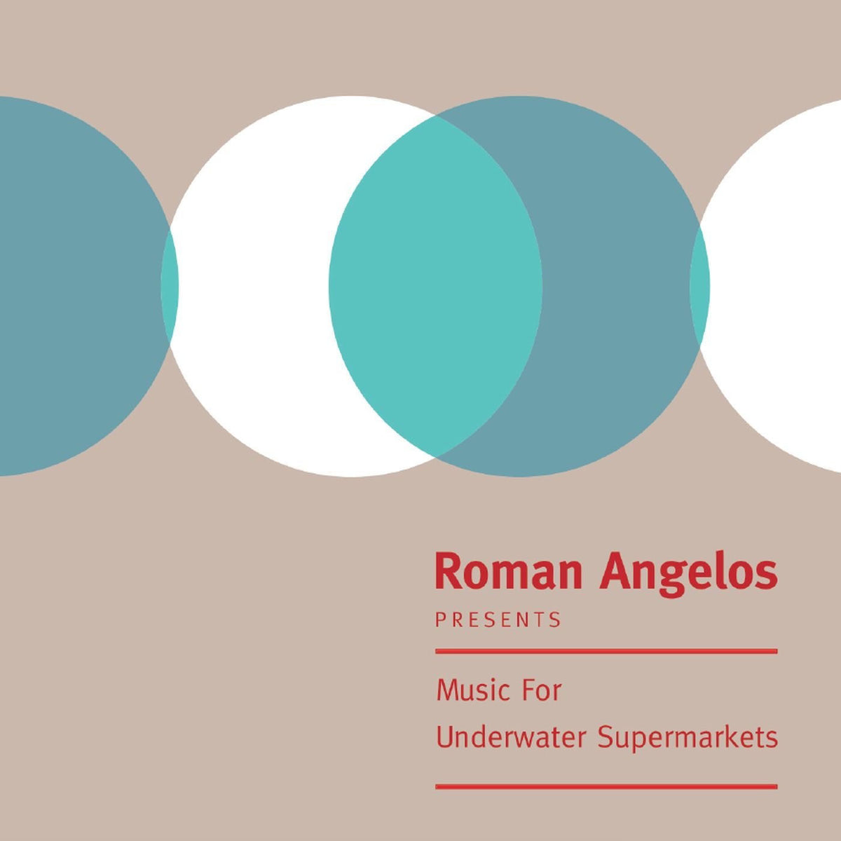 Roman Angelos – Music For Underwater Supermarkets vinyl cover