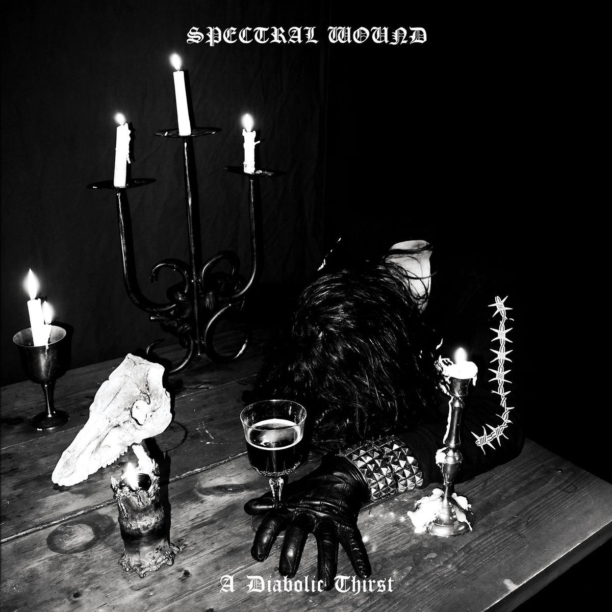 Spectral Wound – A Diabolic Thirst vinyl record cover