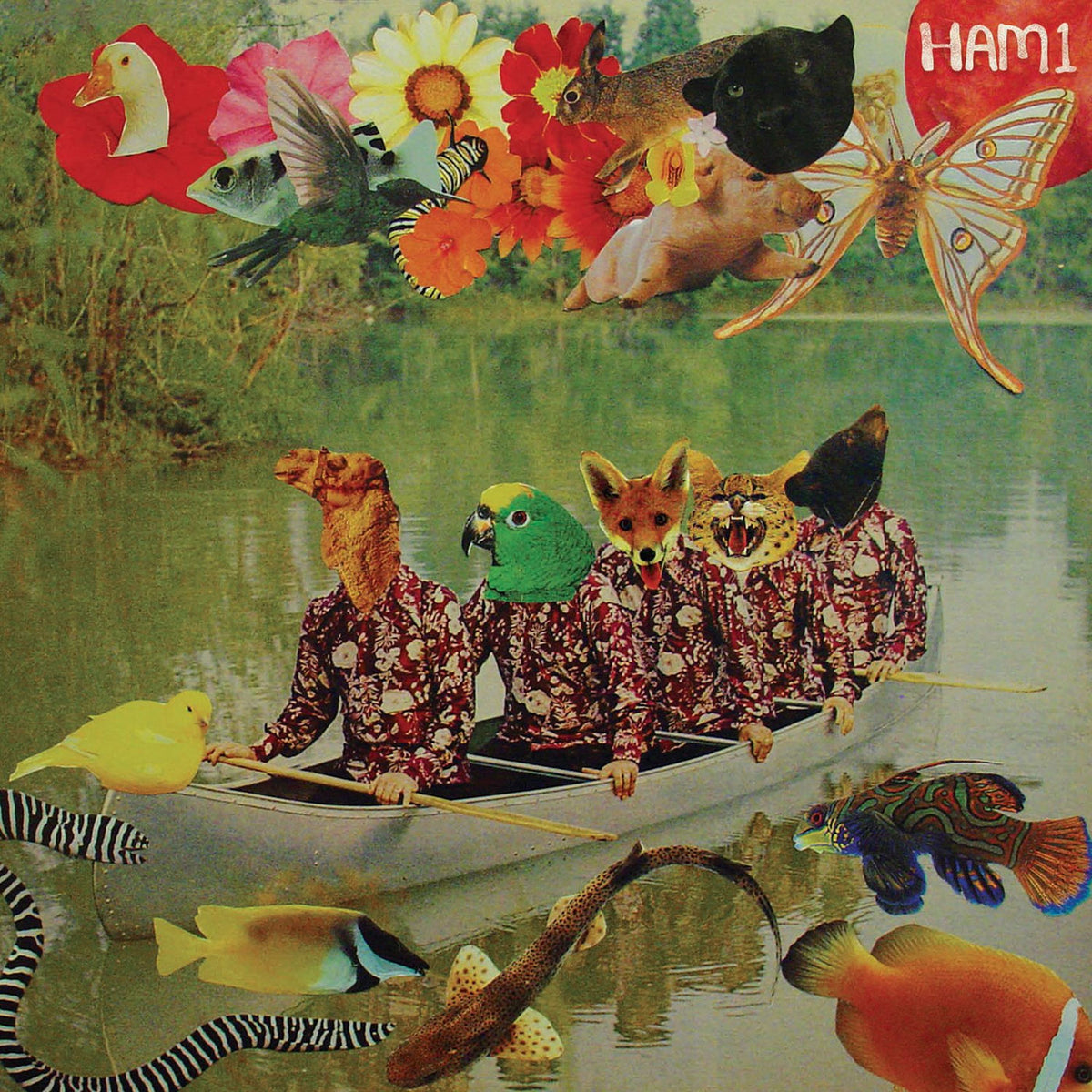 Ham1 – Let's Go On and On and On with Ham1 vinyl cover
