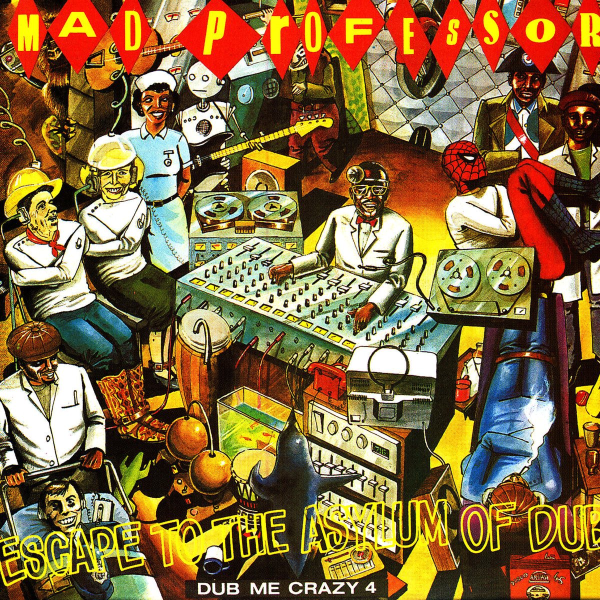 Mad Professor – Escape to the Asylum of Dub vinyl record cover