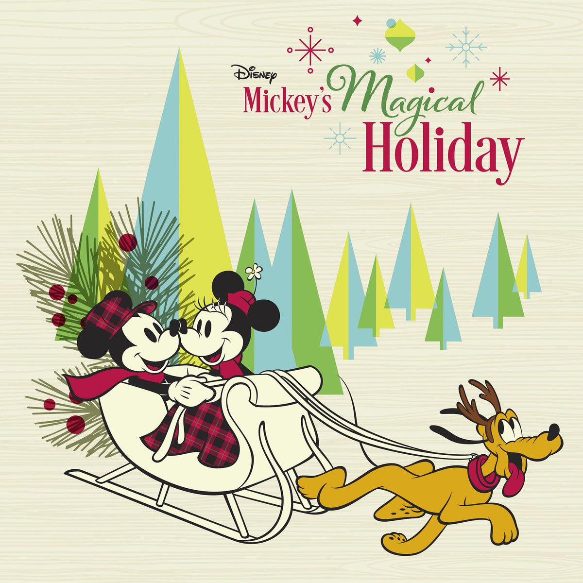 Various Artists – Mickey's Magical Holiday vinyl record cover