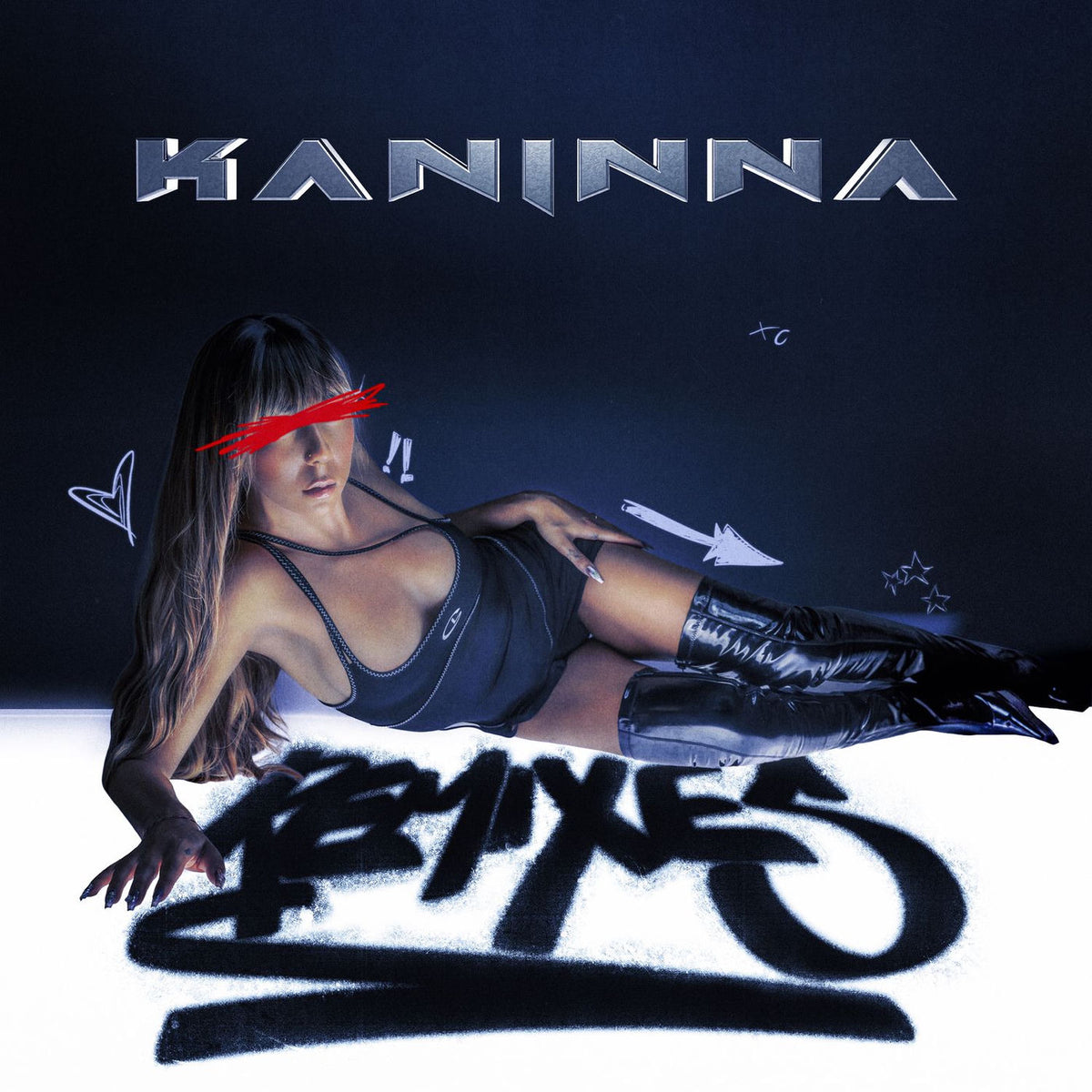 Miss Kaninna – KANINNA (REMIXES) vinyl cover