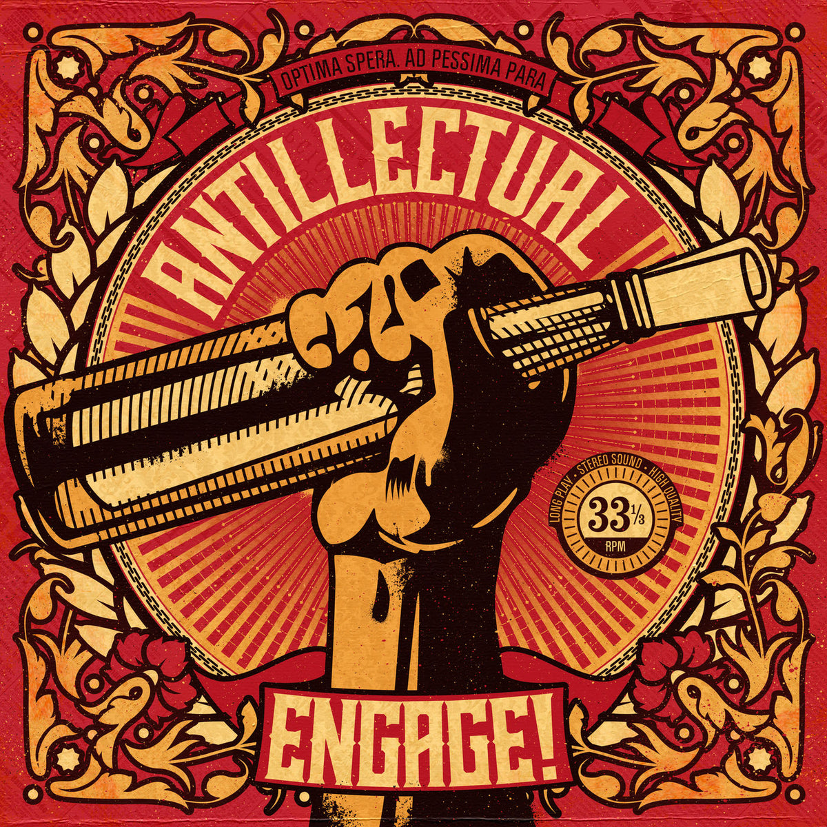 Antillectual – Engage! vinyl record cover
