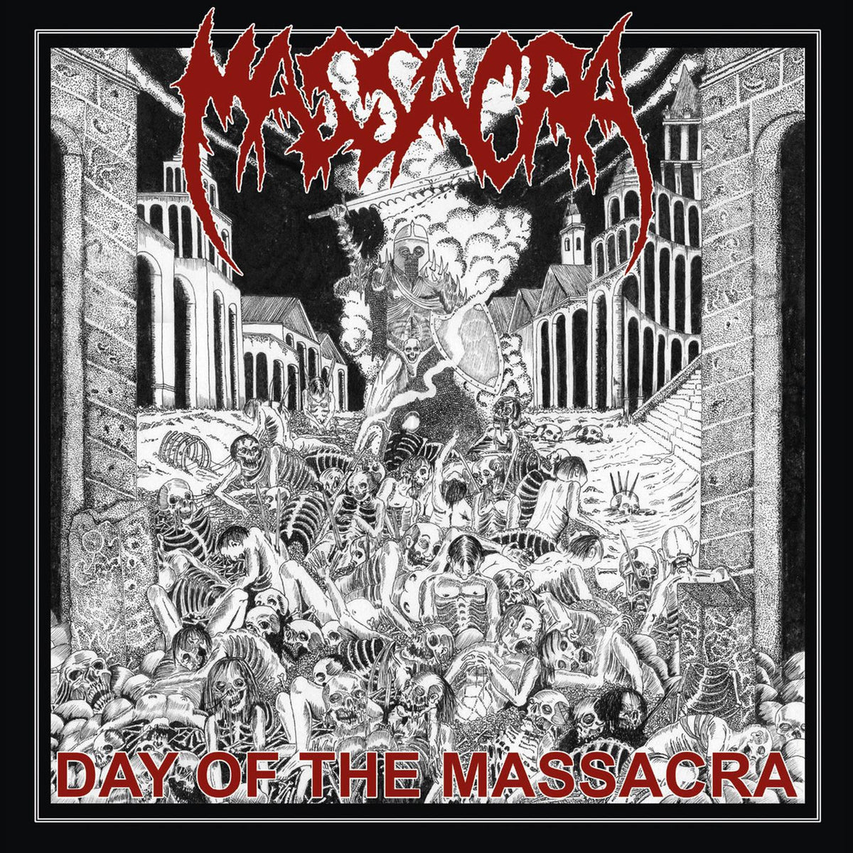Massacra – Day of the Massacra vinyl record cover