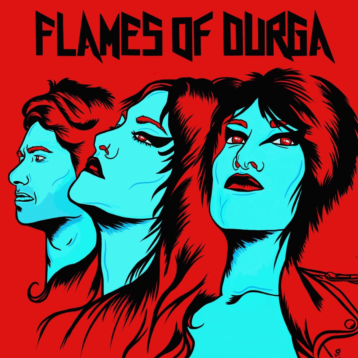 Flames Of Durga – Flames Of Durga vinyl record cover