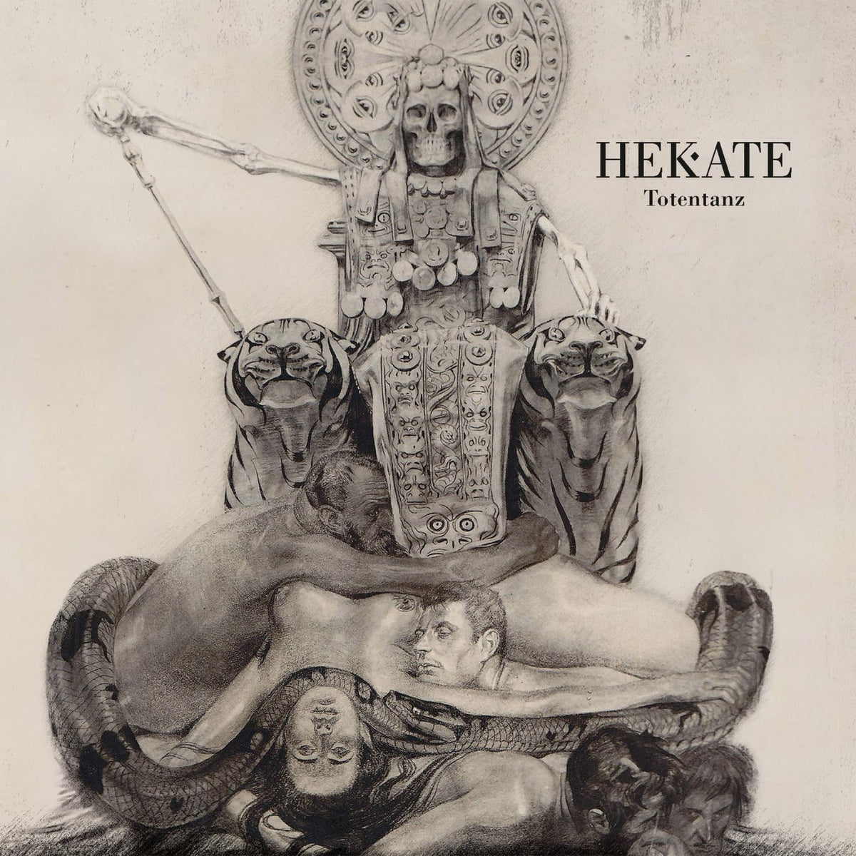 Hekate – Totentanz vinyl record cover