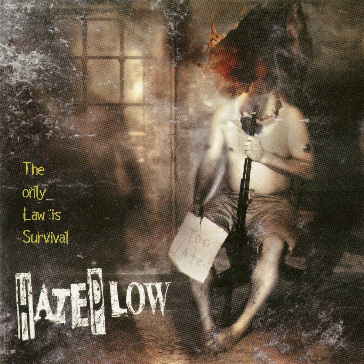HatePlow – The Only Law Is Survival vinyl record cover