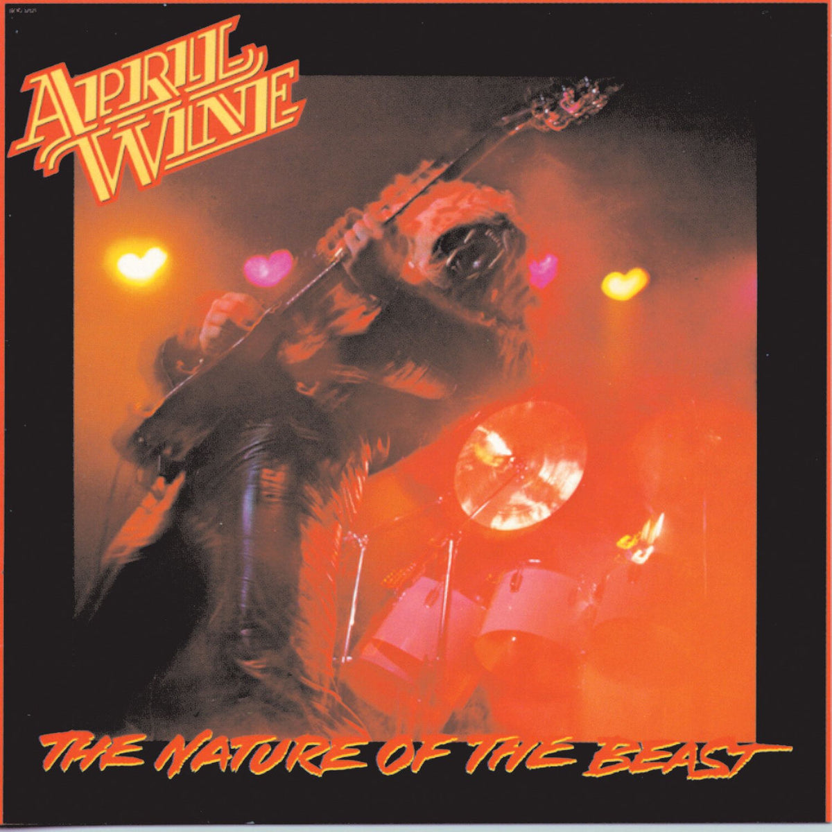 April Wine – Nature Of The Beast (Florescent Yellow with Swirl Vinyl 160g) vinyl record cover