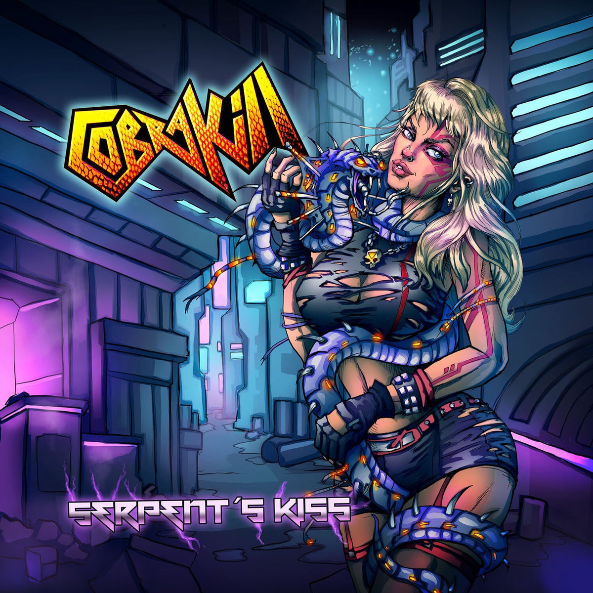 Cobrakill – Serpent'S Kiss vinyl record cover
