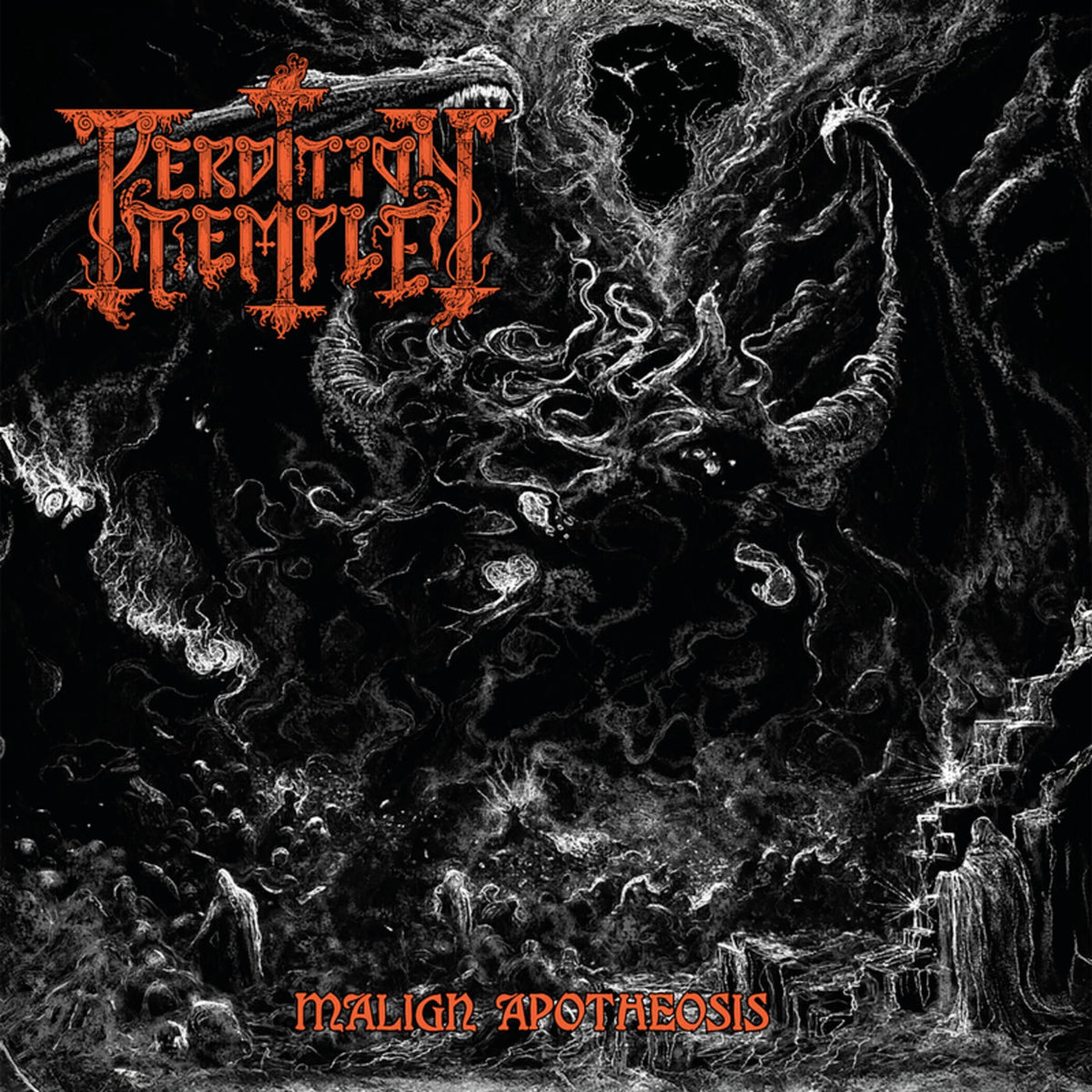 Perdition Temple – Malign Apothesis (LUCKY DIP) vinyl record cover