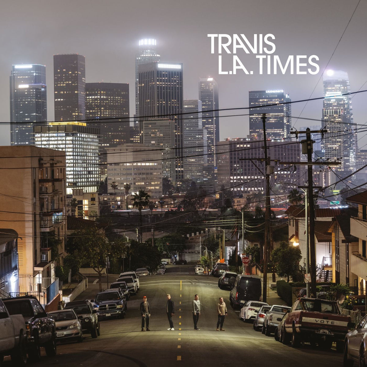 Travis – L.A. Times vinyl record cover