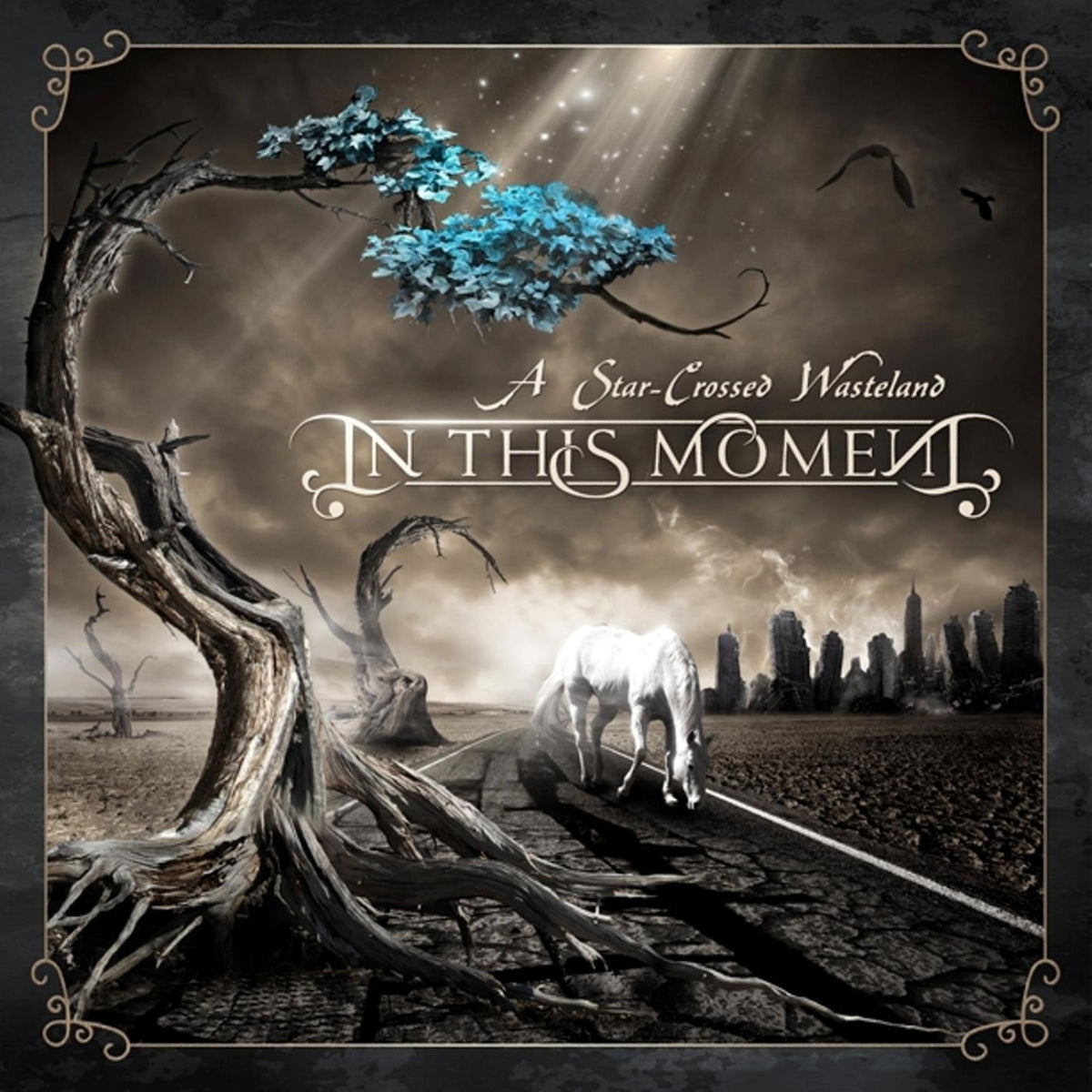 In This Moment – Star-Crossed Wasteland (Blue Vinyl) (Indies) vinyl record cover