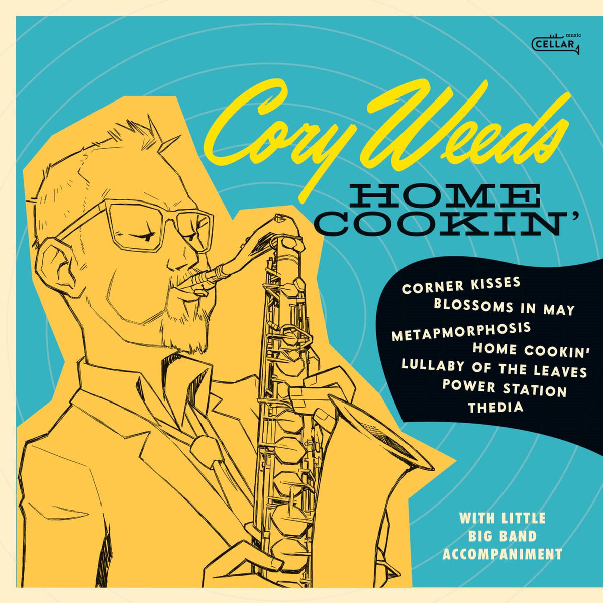 Cory Weeds – Home Cookin' vinyl record cover